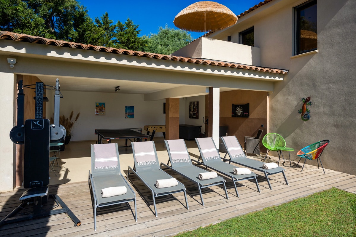 Villa à louer la Havana Grimaud vue mer